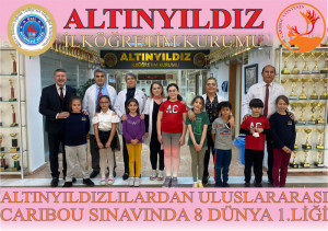 ALTINYILDIZLILARDAN ULUSLARARASI CARIBOU SINAVINDA 8 DÜNYA 1.LİĞİ