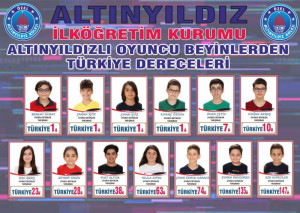 ALTINYILDIZLILARDAN 4 TÜRKİYE 1.LİĞİ