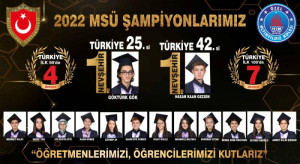 MSÜ TAMAM, SIRA ÜNİVERSİTE SINAVINDA!