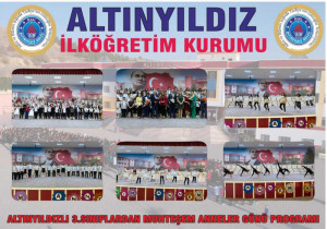 ALTINYILDIZLI 3.SINIFLARDAN MUHTEŞEM ANNELER GÜNÜ PROGRAMI