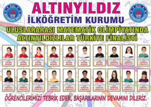 ALTINYILDIZLILAR KANGURU MATEMATİKTE FİNALDE