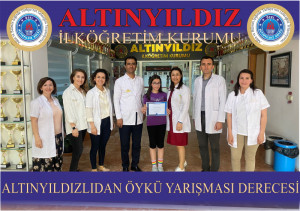 ALTINYILDIZLIDAN ÖYKÜ YARIŞMASI DERECESİ