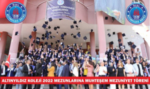 ALTINYILDIZ KOLEJİ 2022 MEZUNLARINA MUHTEŞEM MEZUNİYET TÖRENİ