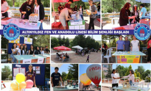 GELECEĞİN BİLİM ADAMLARI ALTINYILDIZ’DA YETİŞİYOR ALTINYILDIZ FEN VE ANADOLU LİSESİ BİLİM ŞENLİĞİ BAŞLADI