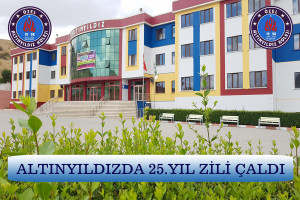 ALTINYILDIZDA 25.YIL ZİLİ ÇALDI