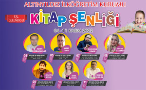 ALTINYILDIZDA 13. GELENEKSEL KİTAP ŞENLİĞİ