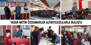 YAZAR METİN ÖZDAMARLAR ALTINYILDIZLILARLA BULUŞTU
