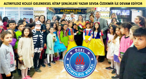 ALTINYILDIZ KOLEJİ GELENEKSEL KİTAP ŞENLİKLERİ YAZAR SEVDA ÖZDEMİR İLE DEVAM EDİYOR