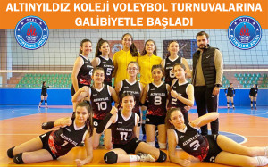 ALTINYILDIZ KOLEJİ VOLEYBOL TURNUVALARINA GALİBİYETLE BAŞLADI