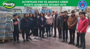 ALTINYILDIZ FEN VE ANADOLU LİSESİ PLENTY KOZMETİĞİ ZİYARET ETTİ