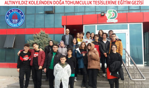 ALTINYILDIZ KOLEJİNDEN DOĞA TOHUMCULUK TESİSLERİNE EĞİTİM GEZİSİ