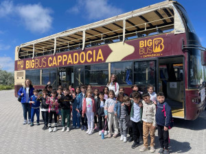 ALTINYILDIZLI 1.SINIFLAR BIG BUS İLE ŞEHİR TURUNDA