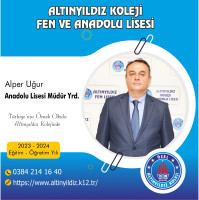 Alper Uğur, Fatma Bul Altınyıldız Koleji Fen ve Anadolu Lisesine katılmışlardır ⭐⭐⭐