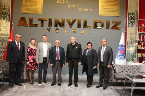 NEVŞEHİR İL JANDARMA  KOMUTANI YAKIN’DAN ALTINYILDIZ KOLEJİNE ZİYARET