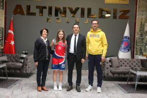 ALTINYILDIZLI BASKETBOLCU MİLLİ TAKIMDA