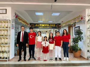 23 NİSAN ULUSAL EGEMENLİK VE ÇOCUK BAYRAMI SATRANÇ TURNAVALARINDA DERECELER ALTINYILDIZIN