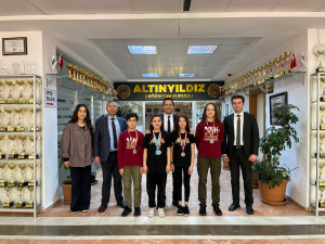 ALTINYILDIZ İLKÖĞRETİM KURUMU ÖĞRENCİLERİ YÜZMEDE BÖLGE MÜSABAKALARINDA