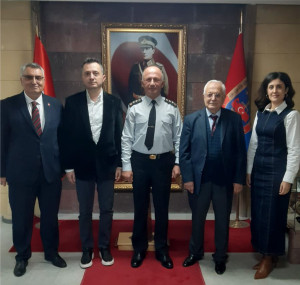 ALTINYILDIZ EĞİTİM KURUMLARI’NDAN  İL JANDARMA KOMUTANINA HAYIRLI OLSUN ZİYARETİ