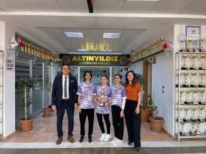 ALTINYILDIZ İLKÖĞRETİM KURUMU YILDIZ KIZLAR TAKIMIMIZDAN BÜYÜK BAŞARI!