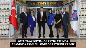 ALTINYILDIZ'DA 2025-2026 1. SINIF YOLCULUĞU BAŞLIYOR