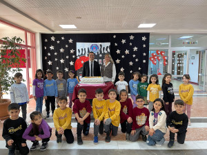 ALTINYILDIZ İLKÖĞRETİM KURUMU’NDA KARNE HEYECANI