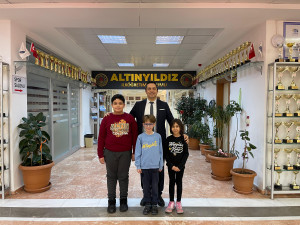 ALTINYILDIZ İLKÖĞRETİM KURUMU ÖĞRENCİLERİ  TÜRKİYE SATRANÇ ŞAMPİYONASINDA MÜCADELE ETTİ