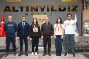 ALTINYILDIZ KOLEJİ FEN LİSESİ ÖĞRENCİLERİ  TEAKWONDO MÜSABAKALARINDA NEVŞEHİR 1. VE 2. Sİ OLDULAR