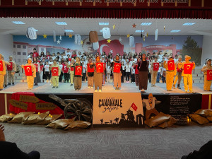 ALTINYILDIZ İLKÖĞRETİM KURUMUNDA 18 MART ÇANAKKALE ZAFERİ PROGRAMI