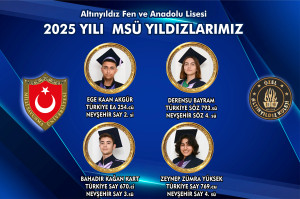 2025 MSÜ YILDIZLARI