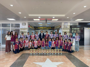 ALTINYILDIZ İLKÖĞRETİM KURUMU BÜTÜN KUPALARI ALDI