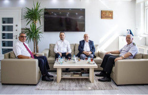 İL JANDARMA KOMUTANINA HAYIRLI OLSUN ZİYARETİ