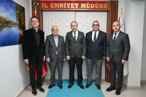 ALTINYILDIZ EĞİTİM KURUMLARI’NDAN  EMNİYET MÜDÜRÜNE HAYIRLI OLSUN ZİYARETİ
