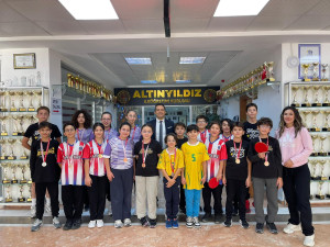 ALTINYILDIZ EĞİTİM KURUMU ÖĞRENCİLERİNDEN MASA TENİSİNDE GURUR VEREN BAŞARI!