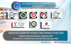 ALTINYILDIZ İLKÖĞRETİM KURUMU ULUSAL VE ULUSLARARASI YARIŞMALARDA YETKİLİ SINAV MERKEZİ