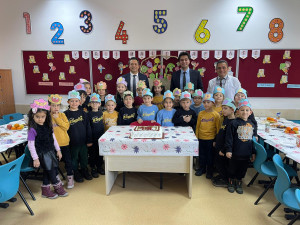 ALTINYILDIZ İLKÖĞRETİM KURUMUNDA TUTUM, YATIRIM VE TÜRK MALLARI HAFTASI KUTLANDI