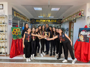 VOLEYBOLDA ŞAMPİYON YİNE ALTINYILDIZ