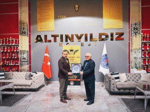 NEVŞEHİR MİLLETVEKİLİ  SÜLEYMAN ÖZGÜN ALTINYILDIZ KOLEJİ’Nİ ZİYARET ETTİ