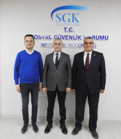 ALTINYILDIZ EĞİTİM KURUMLARINDAN SGK İL MÜDÜRÜNE ZİYARET