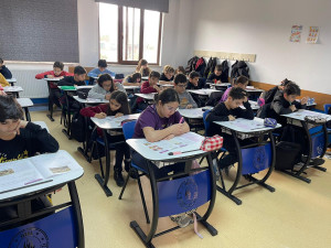 ALTINYILDIZ İLKÖĞRETİM KURUMUNDA KAZANIM TARAMA SINAVLARI DEVAM EDİYOR