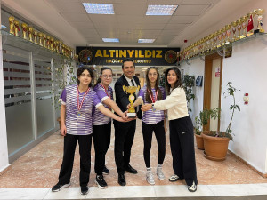 MASA TENİSİNDE İL BİRİNCİSİ ALTINYILDIZ İLKÖĞRETİM KURUMU