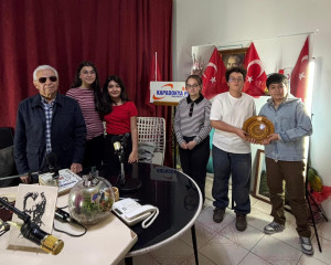 ALTINYILDIZ İLKÖĞRETİM KURUMU ÖĞRENCİLERİ CANLI YAYINDA