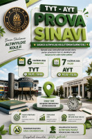 ALTINYILDIZ KOLEJİ FEN VE ANADOLU LİSESİNDEN  HACI BEKTAŞ VELİ ÜNİVERSİTESİNDE  BÜYÜK YKS PROVASI