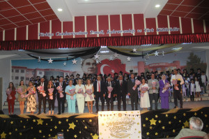 ALTINYILDIZ İLKÖĞRETİM KURUMU 4. SINIFLAR ORTAOKULA MERHABA DEDİ.