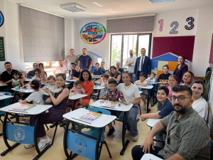 ALTINYILDIZ EĞİTİM KURUMLARINDA KARNE HEYECANI