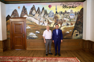 YÖNETİM KURULU BAŞKANI RAGIP ÖZALTIN’DAN  BELEDİYE BAŞKANI RASİM ARI’YA ZİYARET